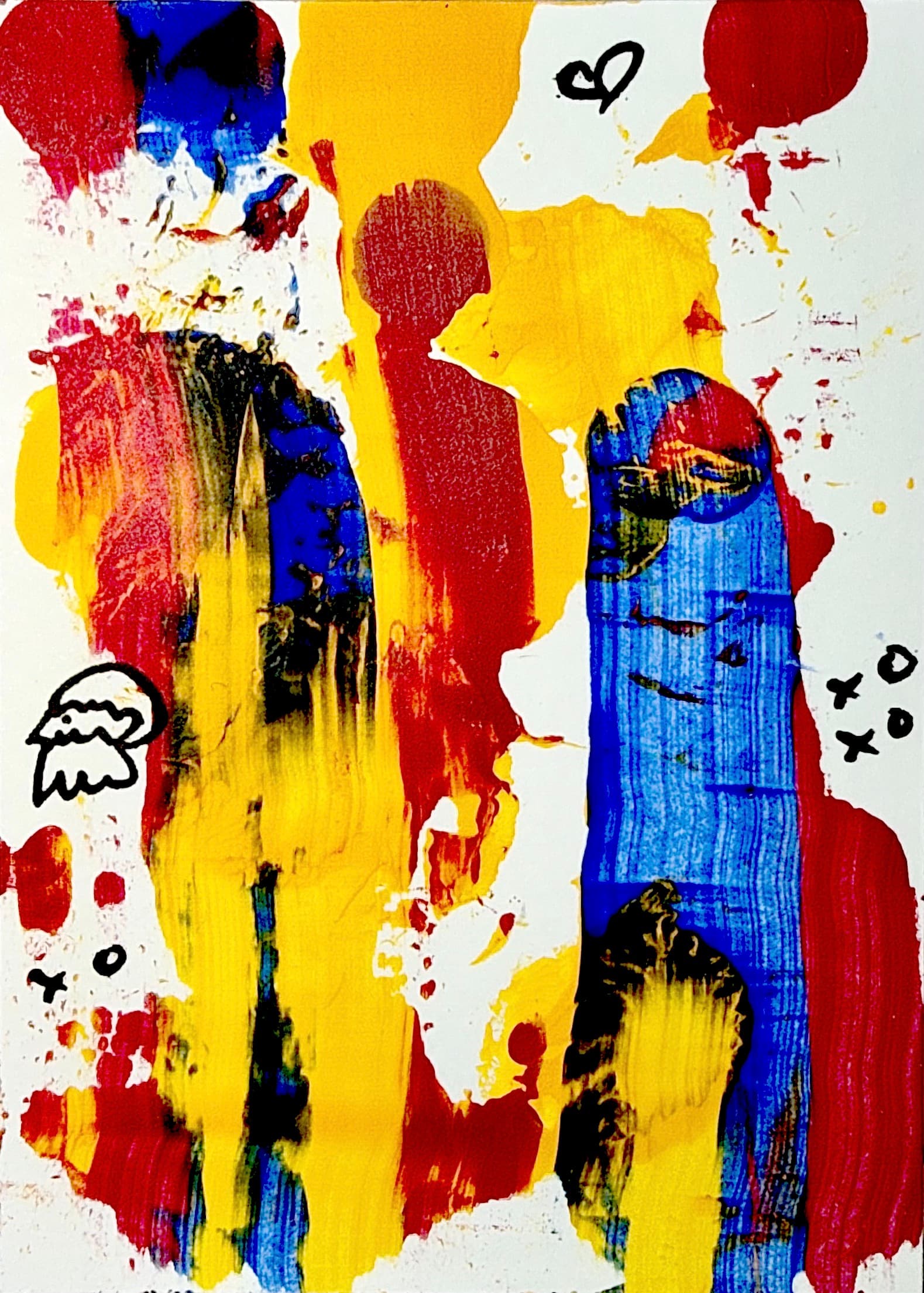 MIND: ART CARDS — Various Materials on Paper by Maclin, 2.5" x 3.5"